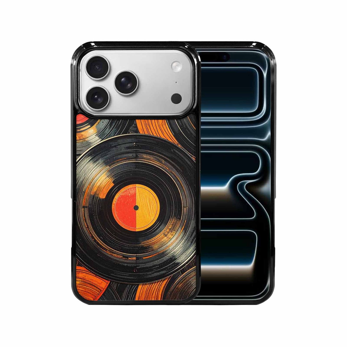 iPhone 17 Pro Max Case — Retro Wood Grain Retro Vintage, Custom Print Case Cover