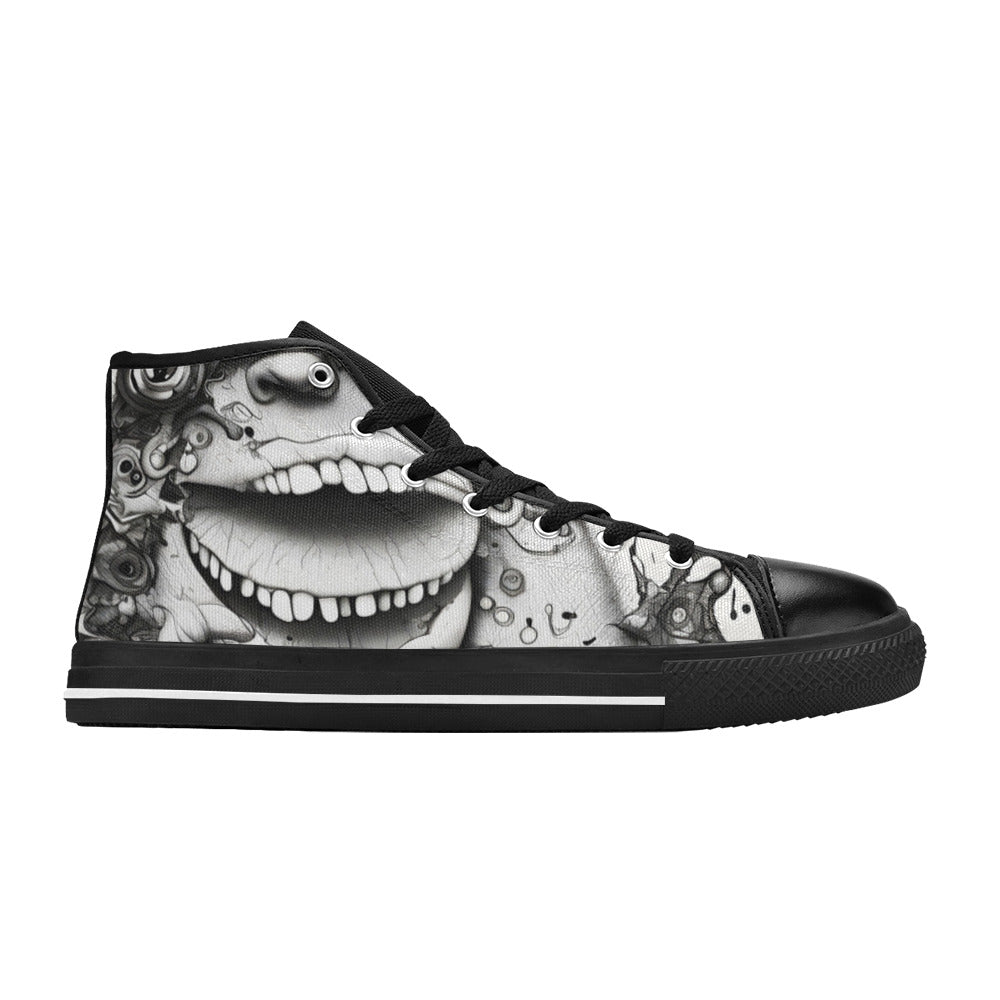 MEN'S Freestyle Horror Men’S High Top Canvas Dreamcore Custom Shoes