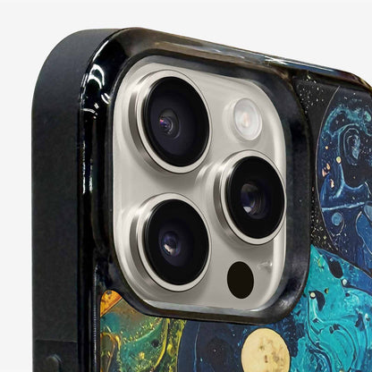 iPhone 16 Pro Case — Yin Yang Yin And Yang Symbol, Customized Protective Case
