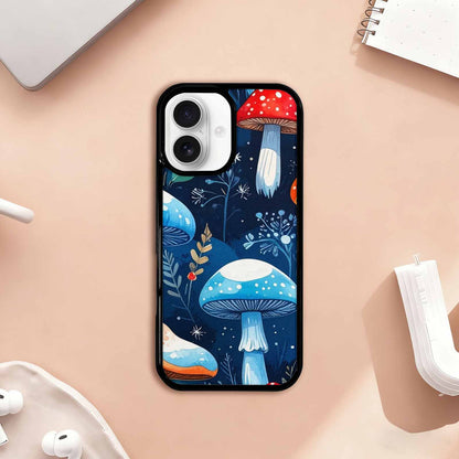 iPhone 17 Case — Vivid Winter Mushroom Cartoon Cute, Original Design Phone Case