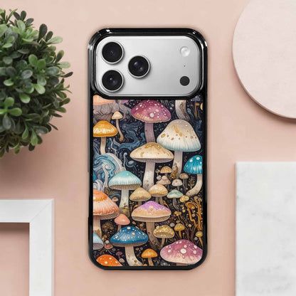 iPhone 17 Pro Max Case — Mushrooms Pattern Hundreds Of Original Art, Original Design Phone Case