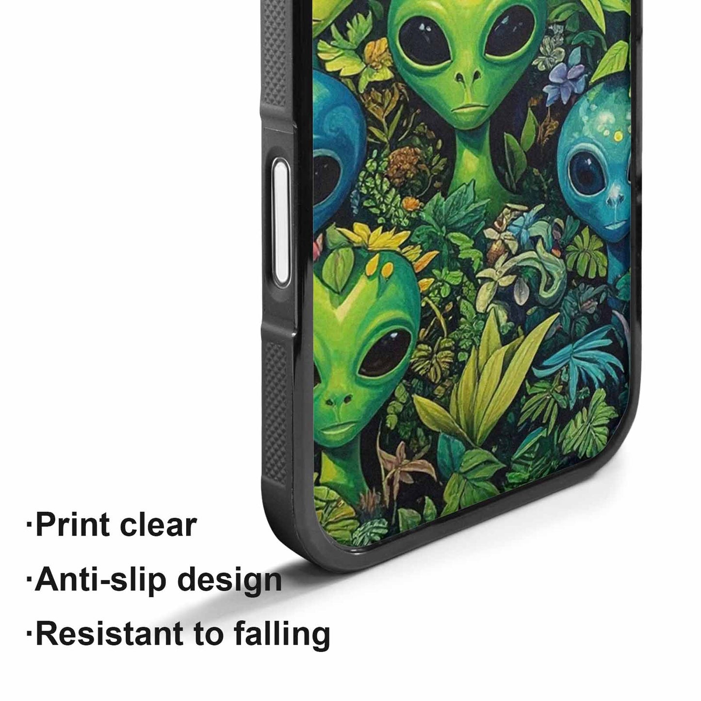 iPhone 17 Case — Aliens Pattern Hundreds Of Alien Scifi, Custom Designed Case Cover