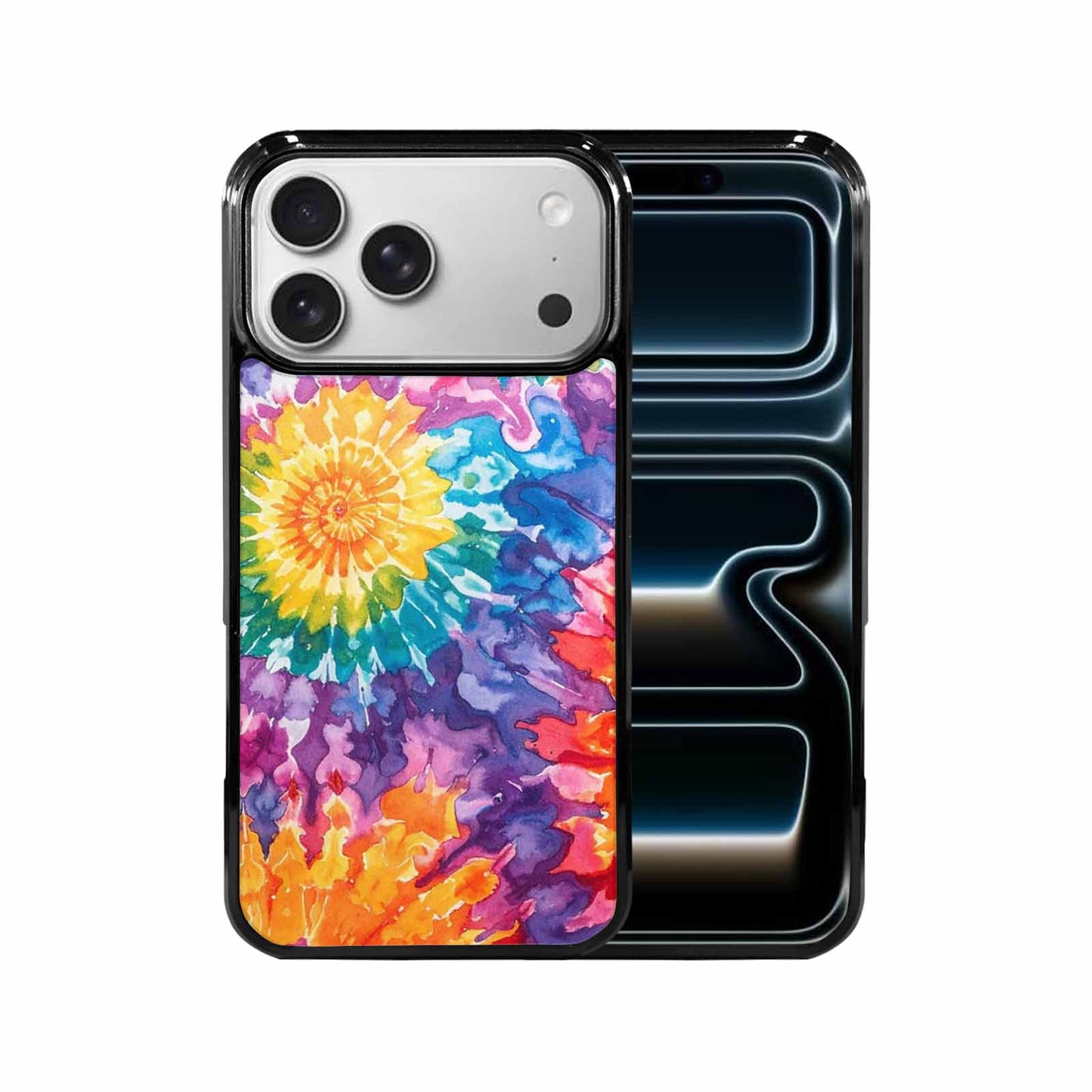iPhone 17 Pro Max Case — Tie Dye Swirls Tie Dye, Customized Protective Case
