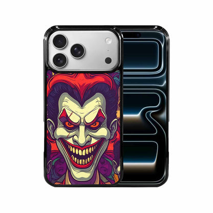 iPhone 17 Pro Max Case — Evil Circus Heads Faces Cartoon Cute, Custom Printed Phone Case