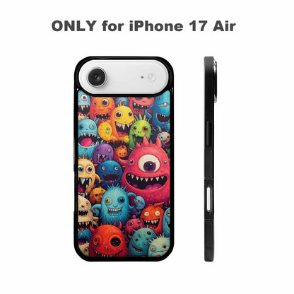 iPhone 17 Air Case — Monsters General Cartoon Monsters Pattern Cartoon, Custom Made Phone Cover