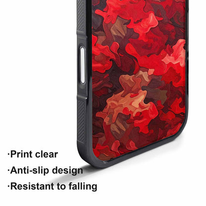 iPhone 17 Air Case — Small Military Camouflage Blotch Pattern Camo, Unique Phone Case Design