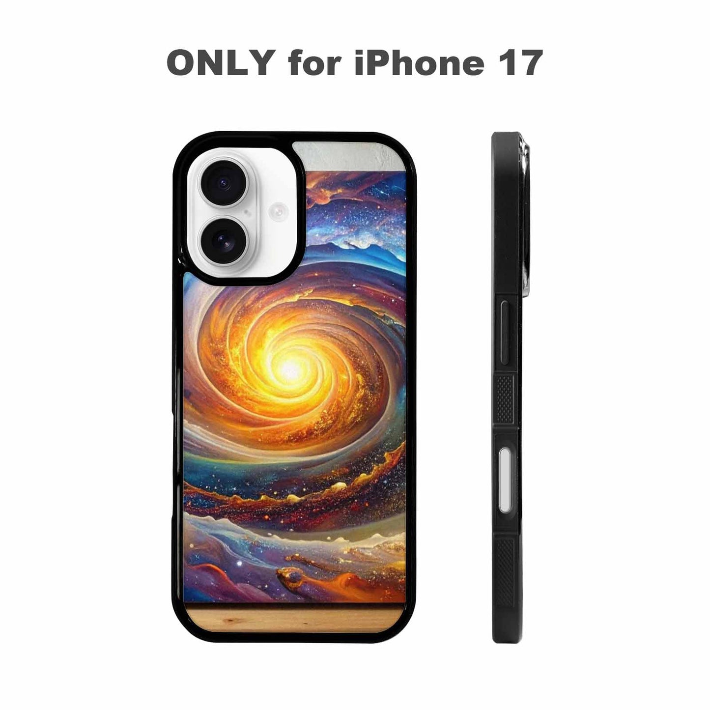 iPhone 17 Case — Galaxy Cosmic Print Galaxy Space, Personalized Phone Case
