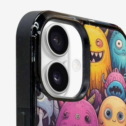 iPhone 16 Case — Monsters General Cartoon Monst, Custom Printed Phone Case