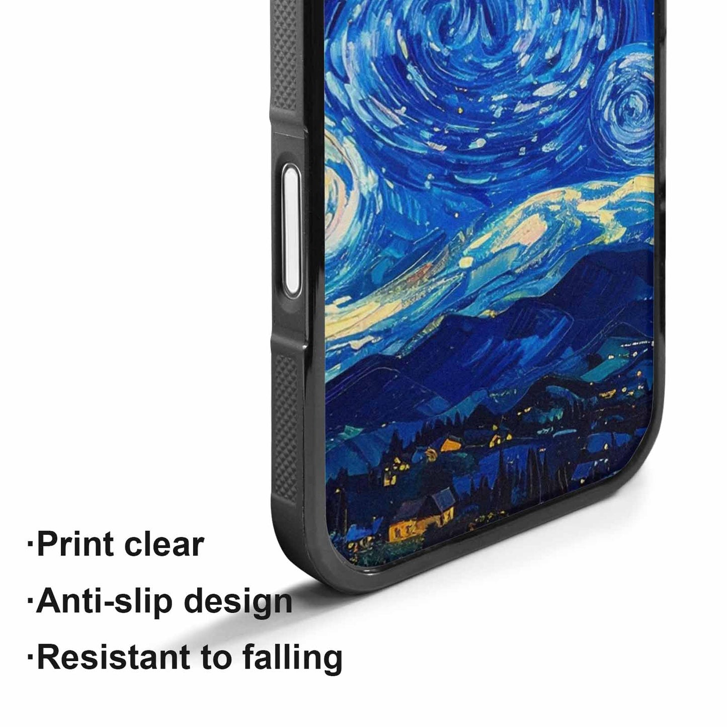 iPhone 17 Case — Starry Night Van Gogh Galaxy Space, Custom Designed Case Cover