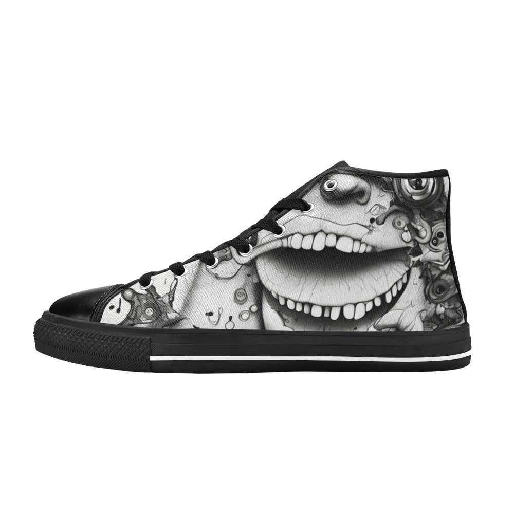 MEN'S Freestyle Horror Men’S High Top Canvas Dreamcore Custom Shoes