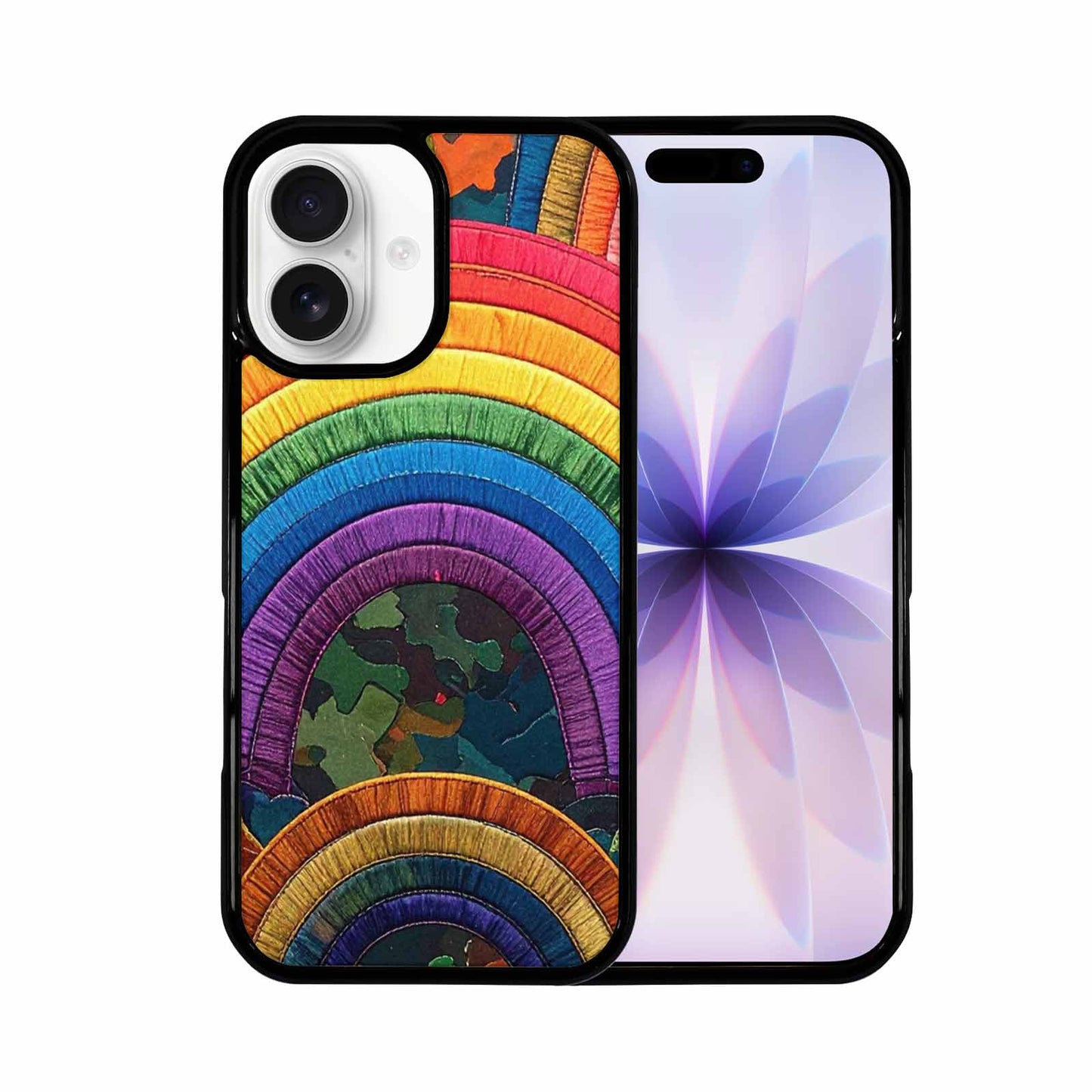 iPhone 17 Case — Vivid Camo Rainbow Camo, Custom Print Case Cover