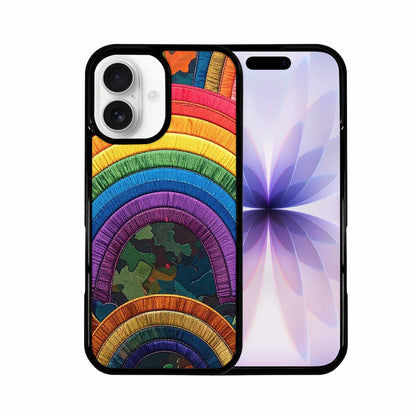 iPhone 17 Case — Vivid Camo Rainbow Camo, Custom Print Case Cover