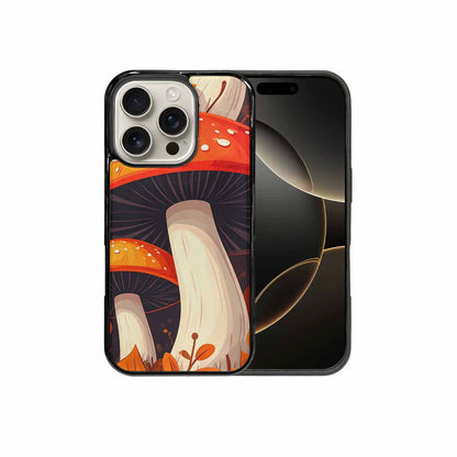 iPhone 16 Pro Case — Bold Autumn Mushroom Bold Autumn Mushroom, Custom Print Case Cover