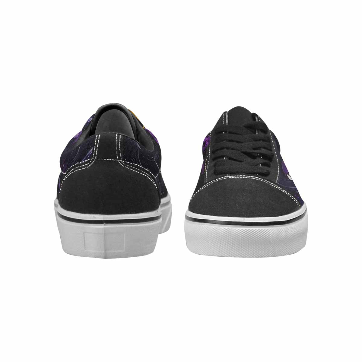 WOMEN'S Melting Moon Smiley Lace-Up Canvas Y2K Custom Shoes