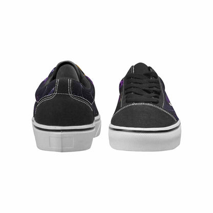 WOMEN'S Melting Moon Smiley Lace-Up Canvas Y2K Custom Shoes