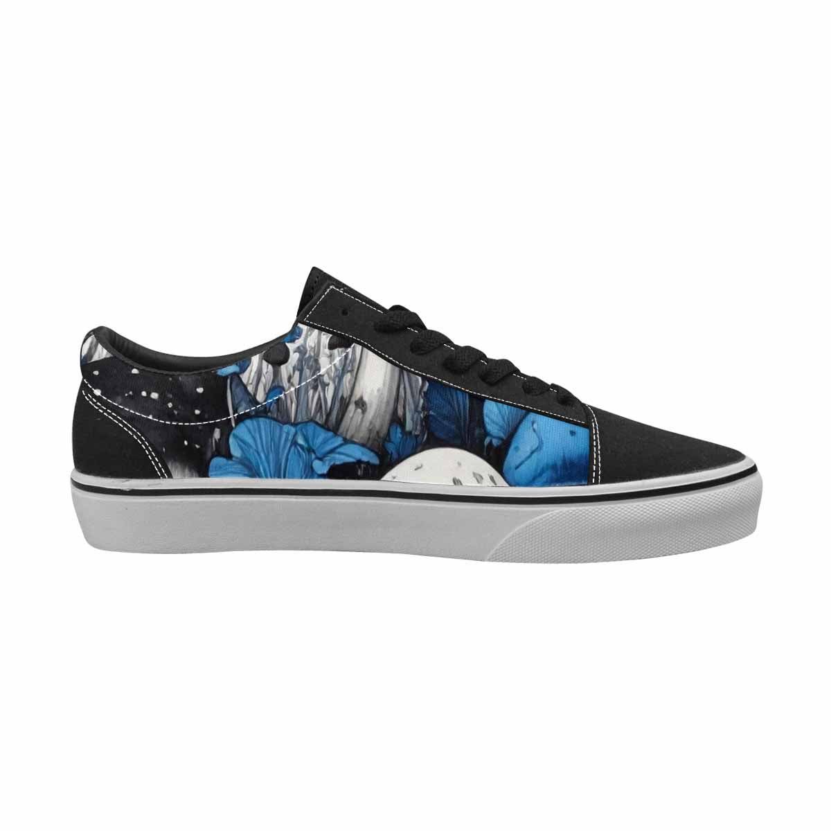 WOMEN'S Mushrooms (general) Lace-Up Canvas Dreamlike Shoes