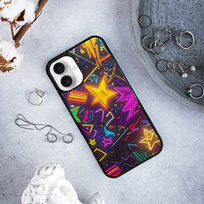 iPhone 16 Plus Case — 80s Retro Motif 80s Retro Motifs, Original Design Phone Case