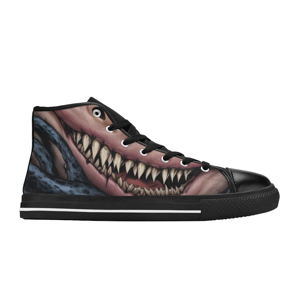 WOMEN'S Cc Demon Art Long High Top Canvas Dreamcore Shoes