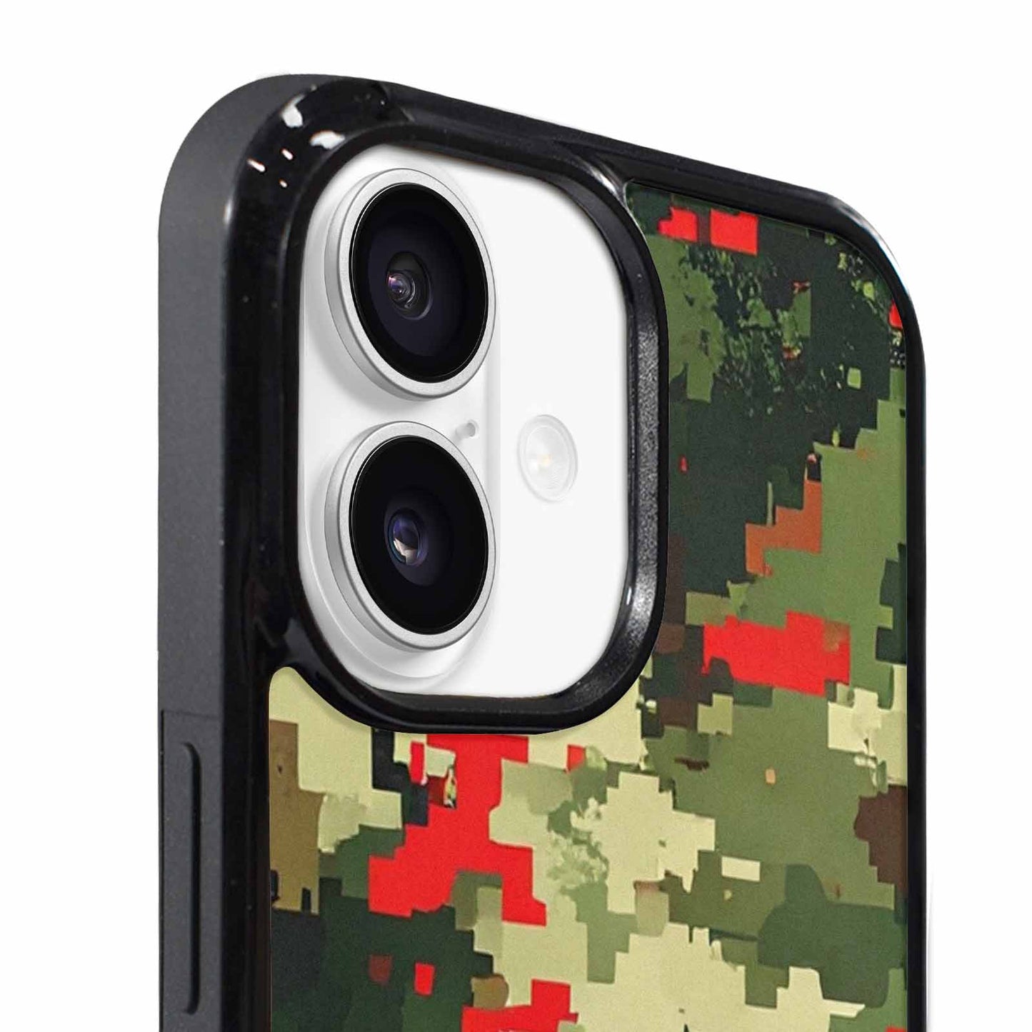 iPhone 17 Case — Small Military Camouflage Blotch Camo, Customized Protective Case