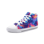 Ethereal Camo Design 2 Unisex High Top Canvas Shoes
