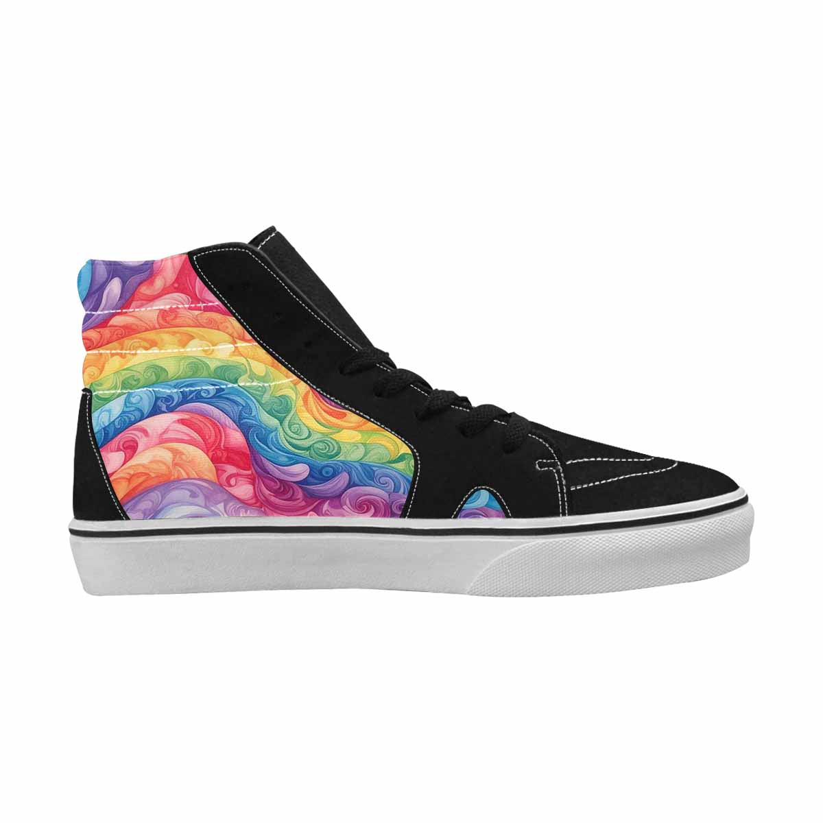 MEN'S Tie High Top Canvas Y2K Shoes