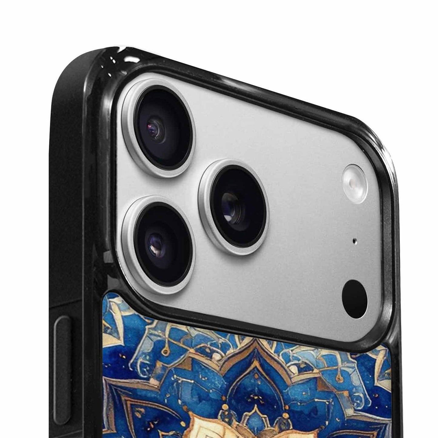 iPhone 17 Pro Case — Small Mandala Pattern Randomly Varying Floral, Custom Art Phone Cover
