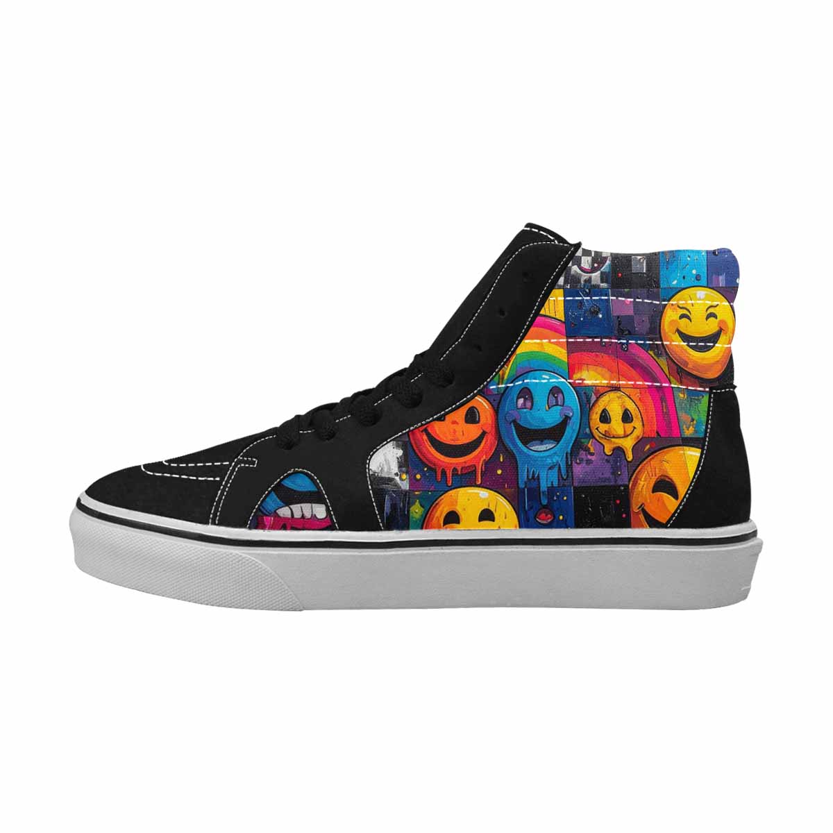 MEN'S Yellow Smiley Acid Rave 4 Ferion