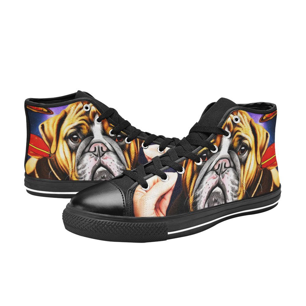 WOMEN'S Space Dog 2 High Top Canvas Dreamcore Shoes