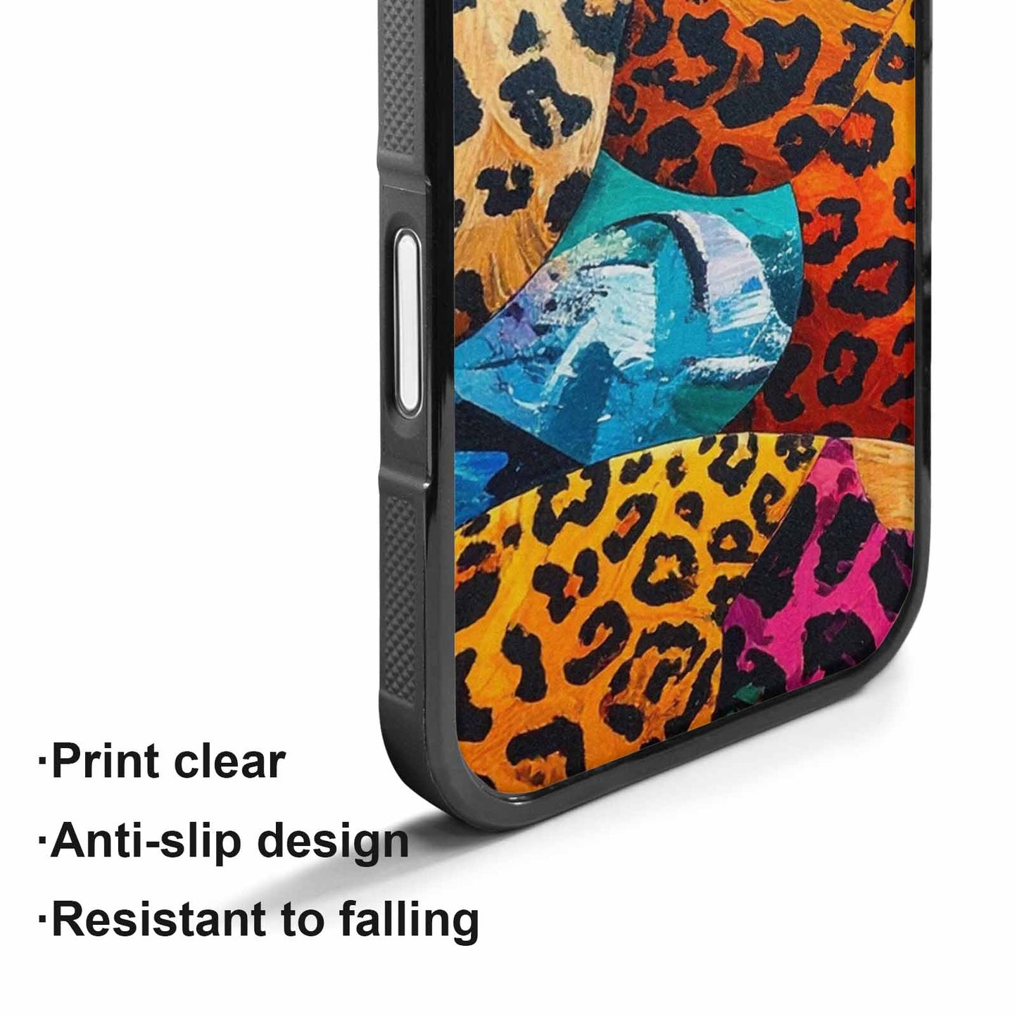 iPhone 17 Case — Full Color Vibrant Animal Print, Custom Print Case Cover