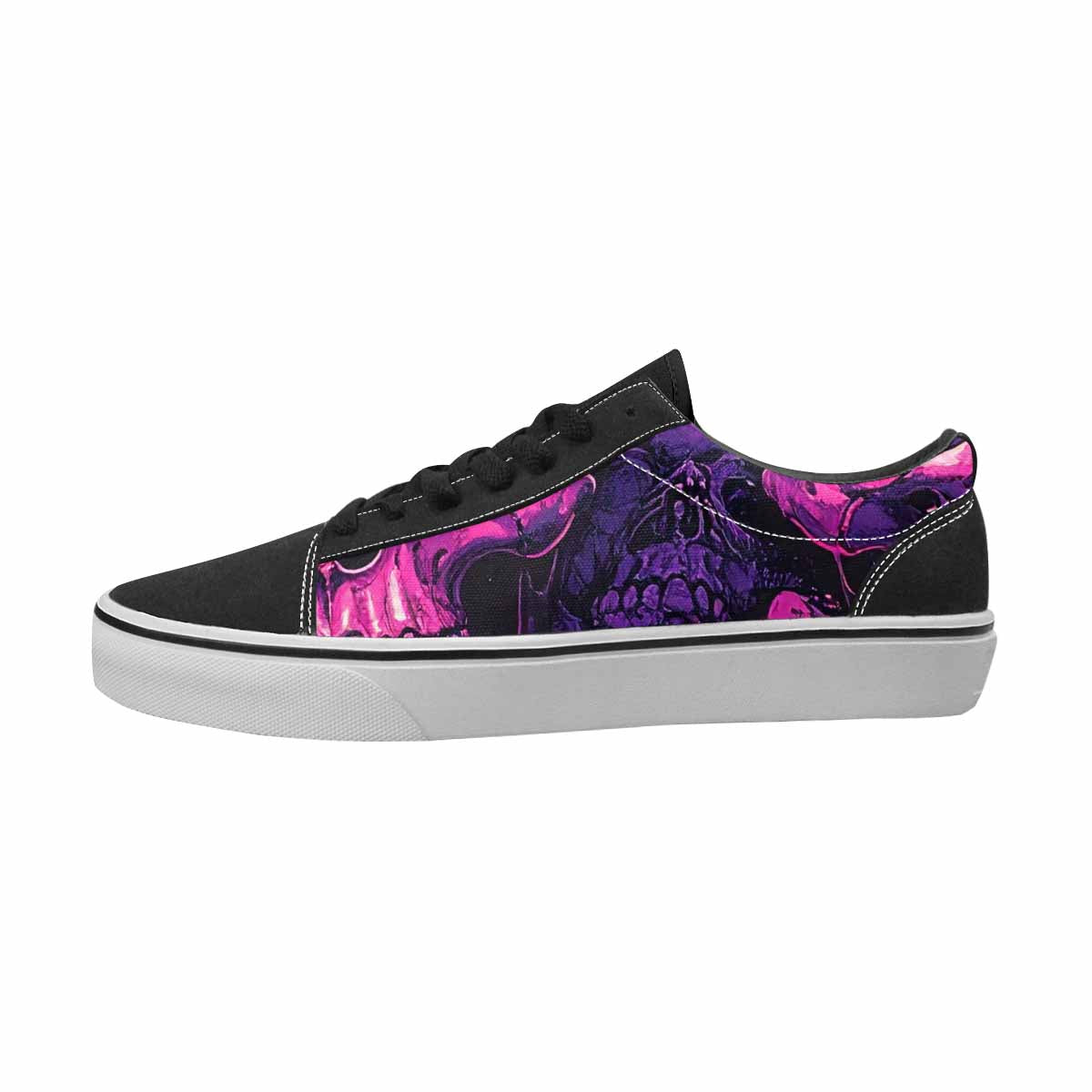 WOMEN'S Skulls Canvas Graphic Print Cottagecore Limited Edition Sneakers