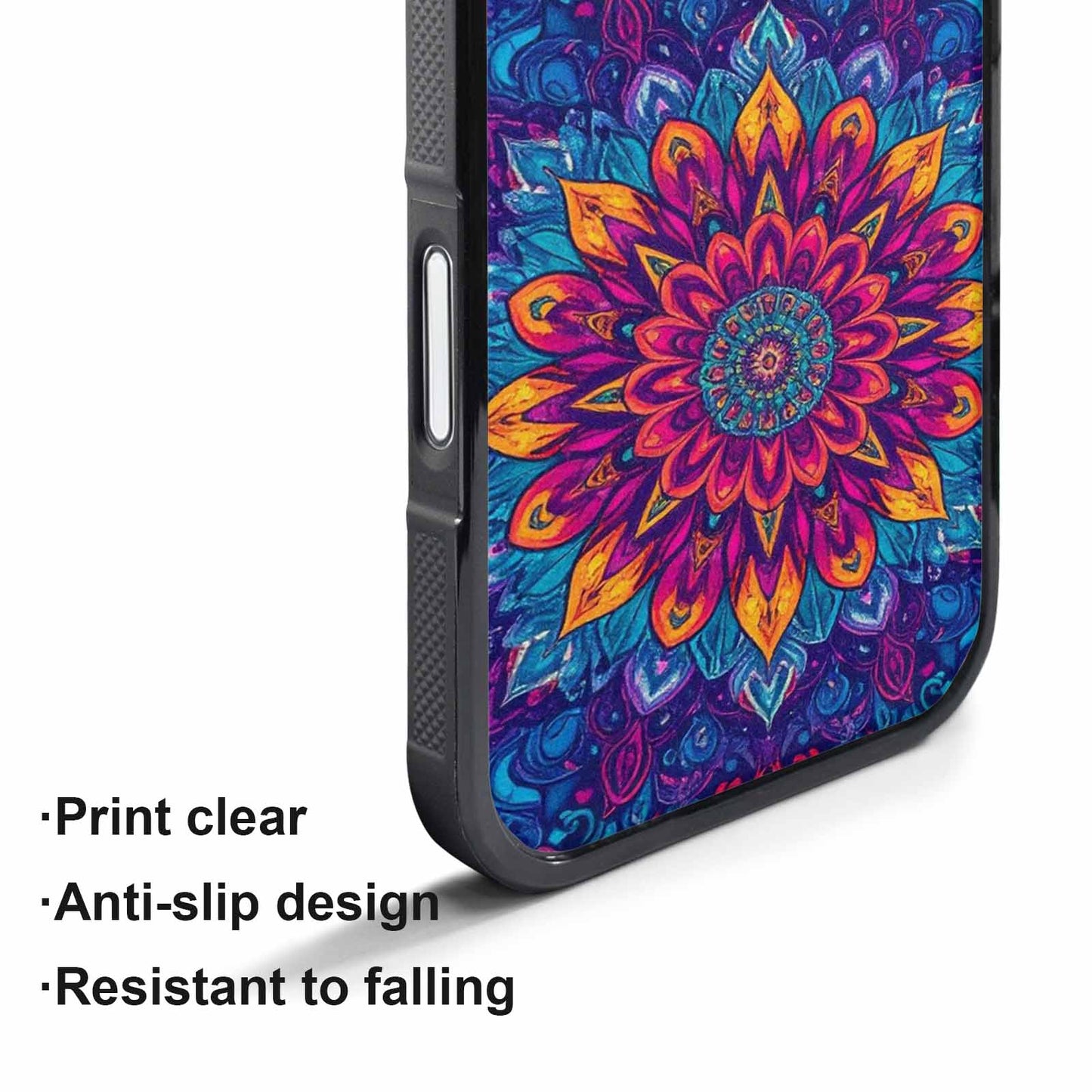 iPhone 17 Pro Max Case — Tie Dye Mandala Art Tie Dye, Custom Print Case Cover