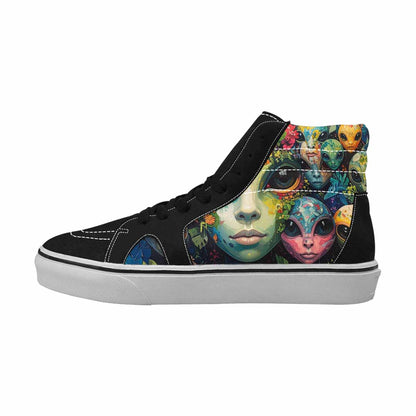 MEN'S Aliens High Top Canvas Vivid Sneakers