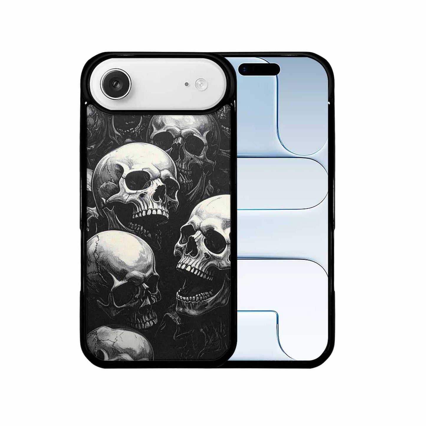 iPhone 17 Air Case — Skull Dark Art Gothic Print Gothic, Unique Phone Case Design