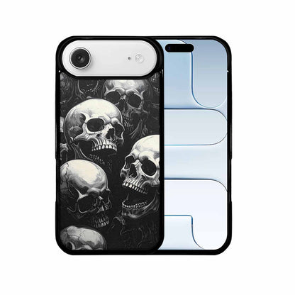 iPhone 17 Air Case — Skull Dark Art Gothic Print Gothic, Unique Phone Case Design
