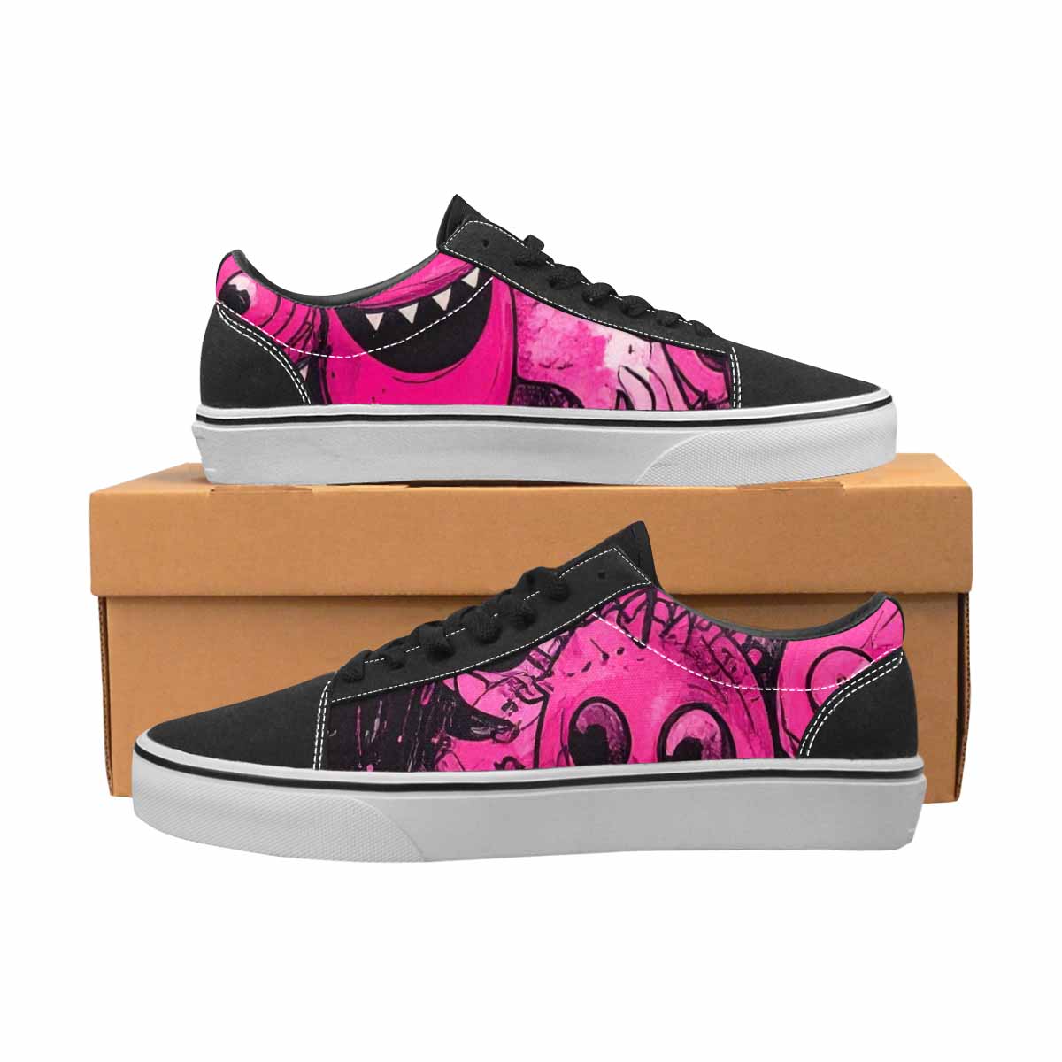 WOMEN'S Monsters (general) Lace-Up Canvas Dreamcore Shoes