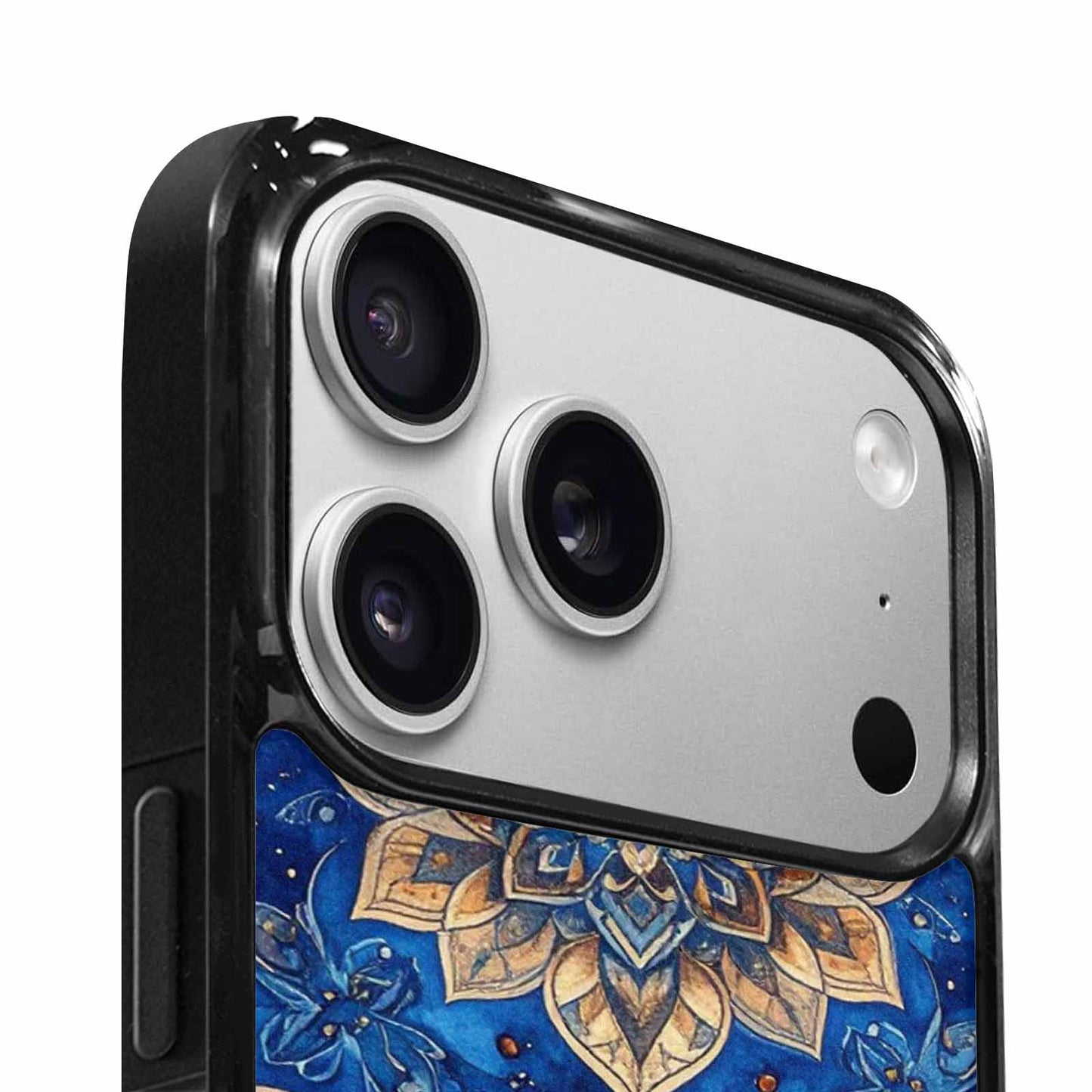 iPhone 17 Pro Max Case — Small Mandala Pattern, Randomly Floral, Custom Art Phone Cover