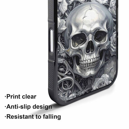 iPhone 17 Pro Case — Seamless Tileable Pattern Of Overlapping Gothic, Custom Art Phone Cover