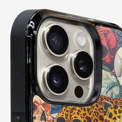 iPhone 16 Pro Case — Skulls Animal Printskulls Patt, Custom Printed Phone Case