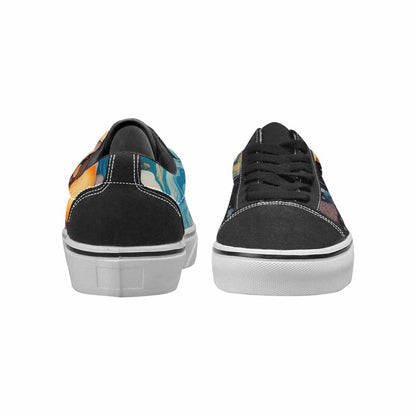 WOMEN'S Mushrooms Lace-Up Canvas Dreamlike Custom Shoes