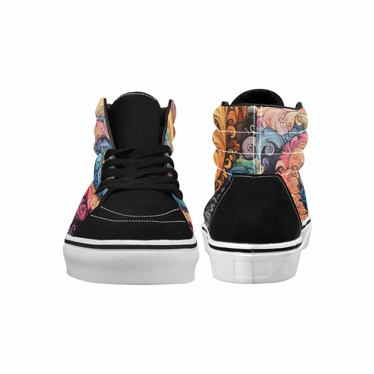 MEN'S Tie High Top Canvas Dreamlike Custom Shoes