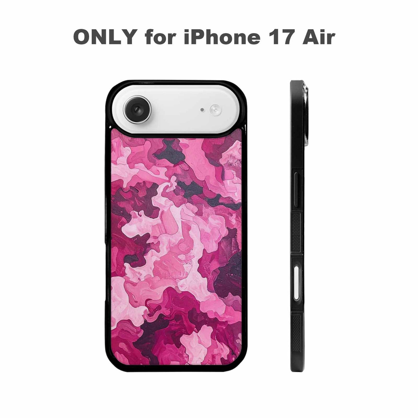iPhone 17 Air Case — Small Military Camouflage Blotch Pattern Camo, Custom Print Case Cover