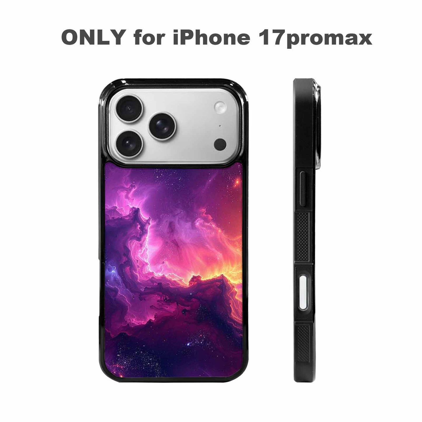iPhone 17 Pro Max Case — Galaxy Nebula Art Seamless Galaxy Space, Custom Art Phone Cover