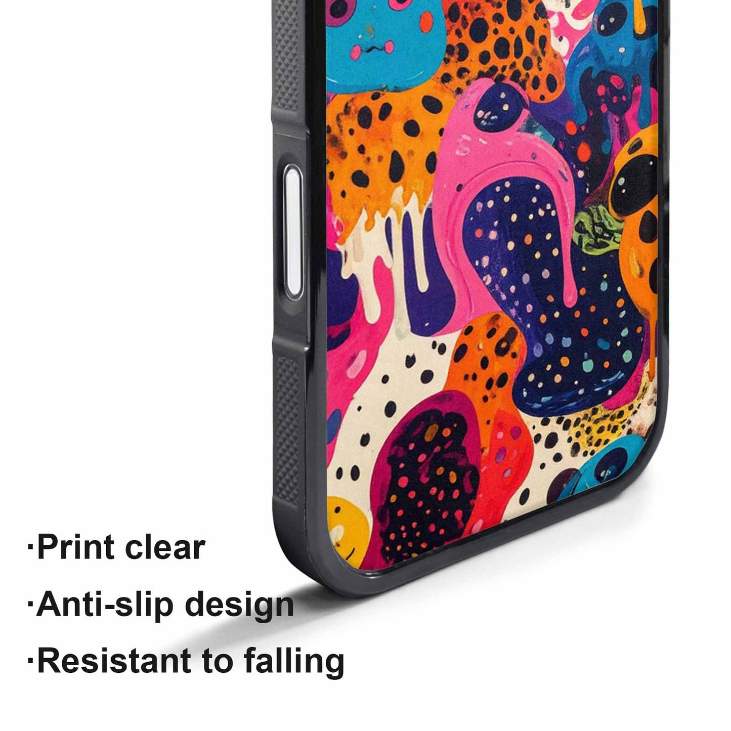 iPhone 17 Air Case — Melting Aliens Pattern Hundreds Of Alien, Custom Phone Case