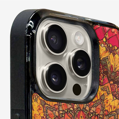 iPhone 16 Pro Case — Mandala Lions Custom, Custom Printed Phone Case