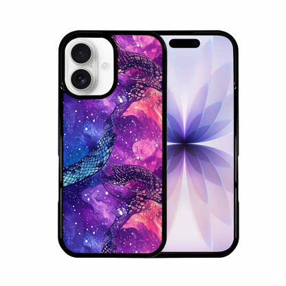 iPhone 17 Case — Snake Print Galaxy Seamless Animal Print, Custom Made Phone Cover