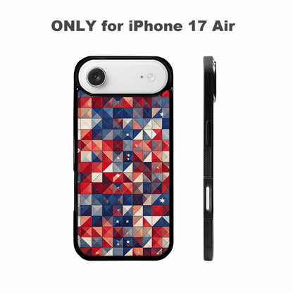 iPhone 17 Air Case — Small American Flag Stars And Galaxy, Customized Protective Case