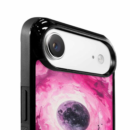 iPhone 17 Air Case — Galaxy Nebula Black Pink Ink Galaxy, Custom Print Case Cover