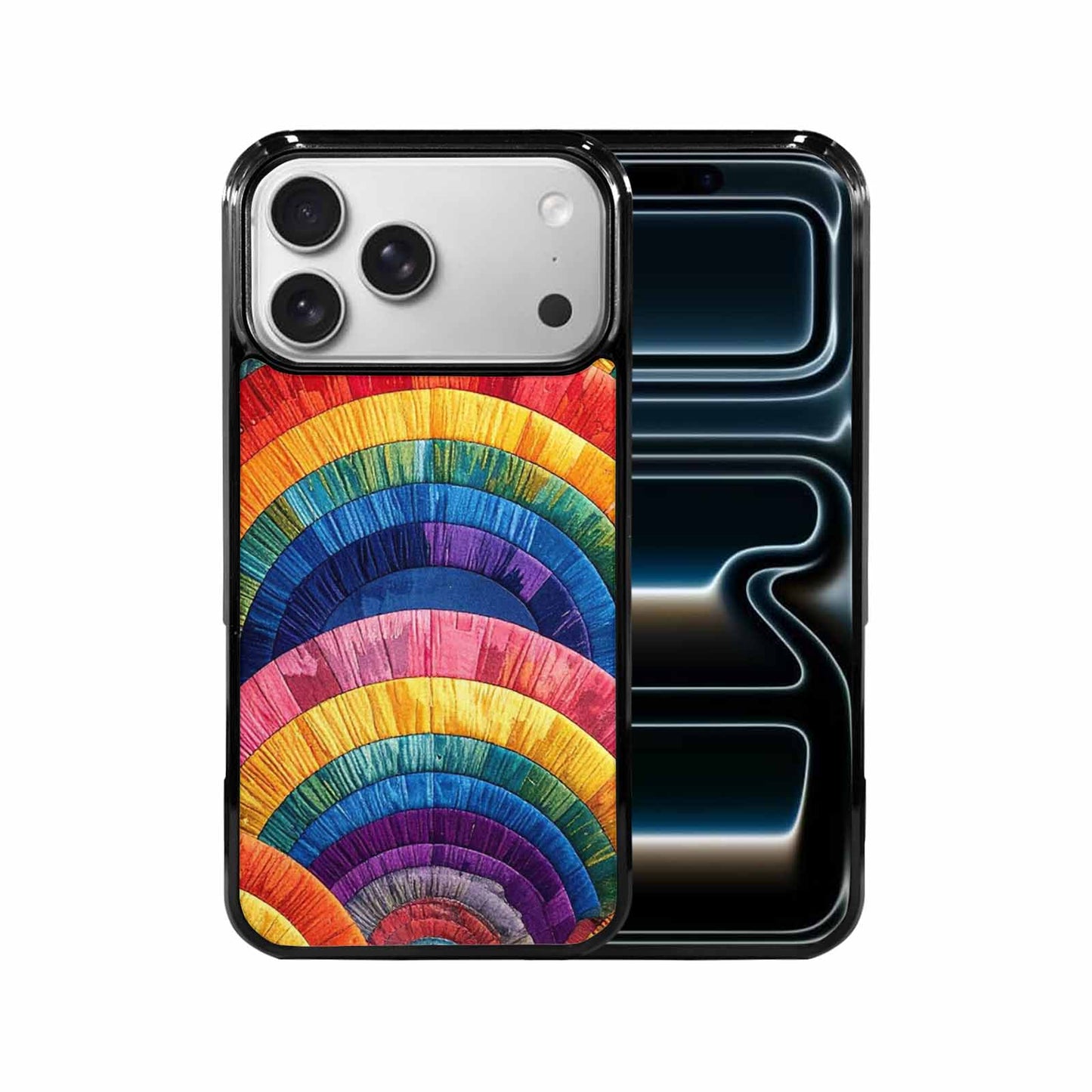 iPhone 17 Pro Max Case — Vivid Camo Rainbow Camo, Unique Phone Case Design