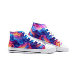 Ethereal Camo Design 2 Unisex High Top Canvas Shoes
