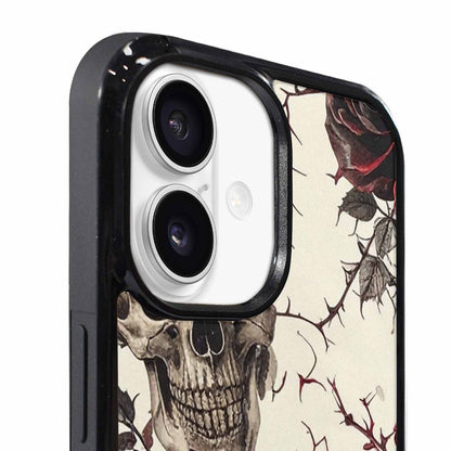 iPhone 17 Case — Skulls Roses And Skulls Gothic Skulls, Custom Art Phone Cover